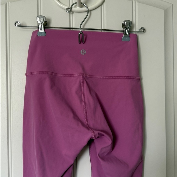 Lululemon - Wunder Under High-Rise Tight 25" Full-On Luxtreme - Magenta Glow - 2 - Picture 10 of 12